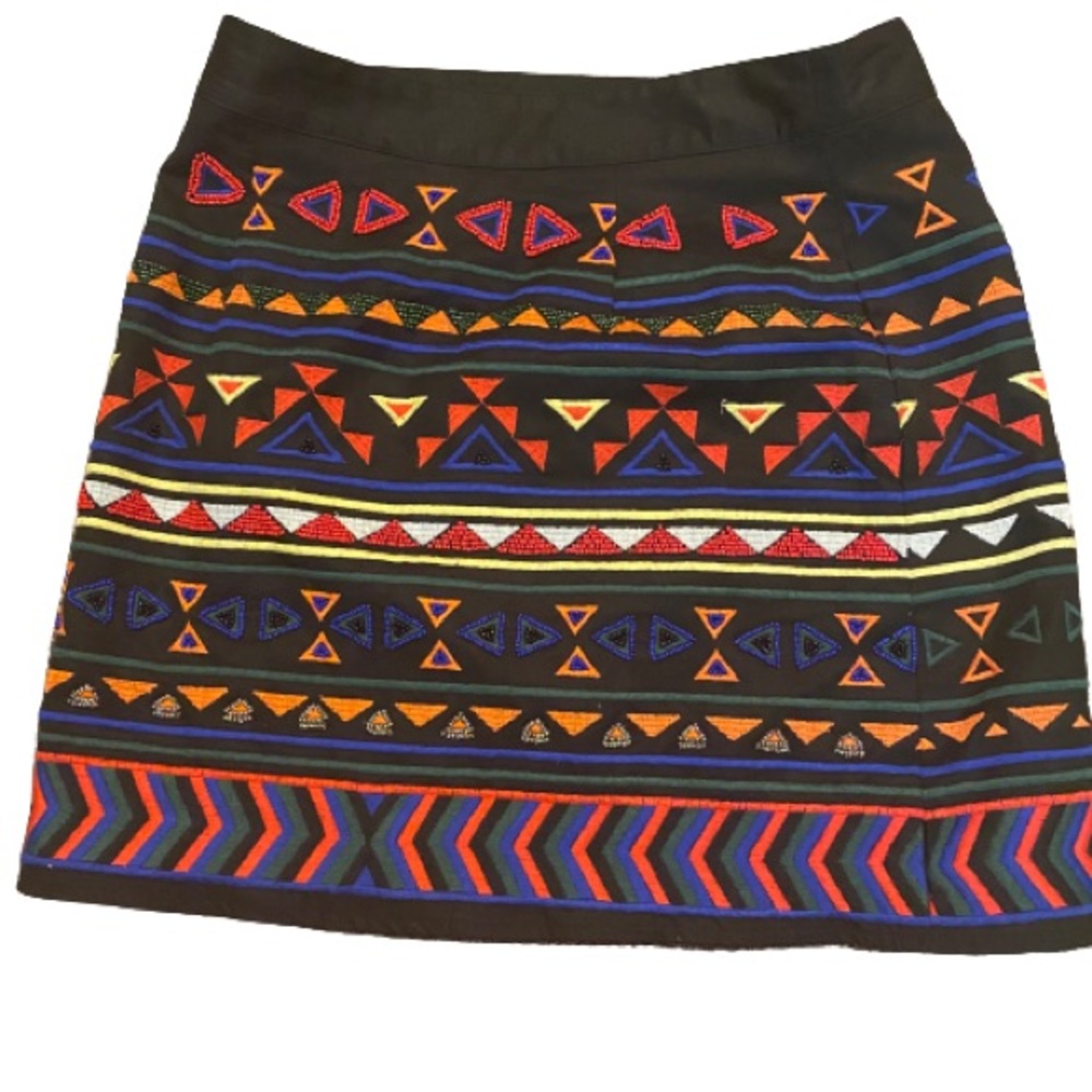 Beaded and embroidered boho Sam Edelman skirt